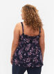 FLASH - Top met print, Navy Rose Flower, Model image number 1