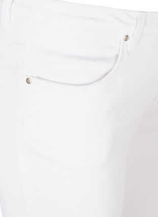 Super slim Amy jeans met hoge taille, White, Packshot image number 2