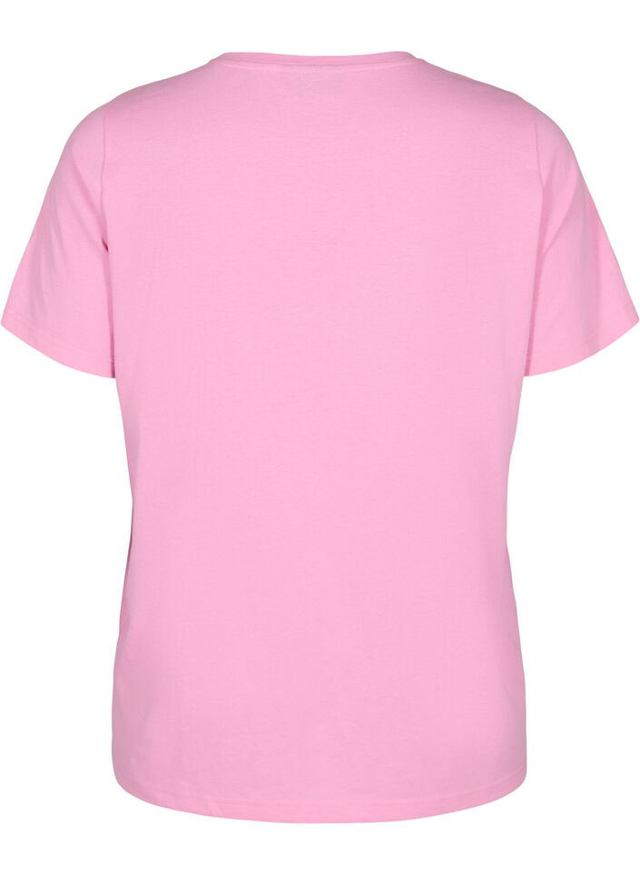FLASH - T-shirt met motief, Roze, Packshot image number 1