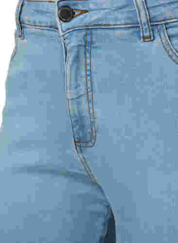 Ellen bootcut jeans met hoge taille, Ex Lgt Blue, Packshot image number 2