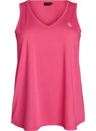 Workout top met V-hals, Pink