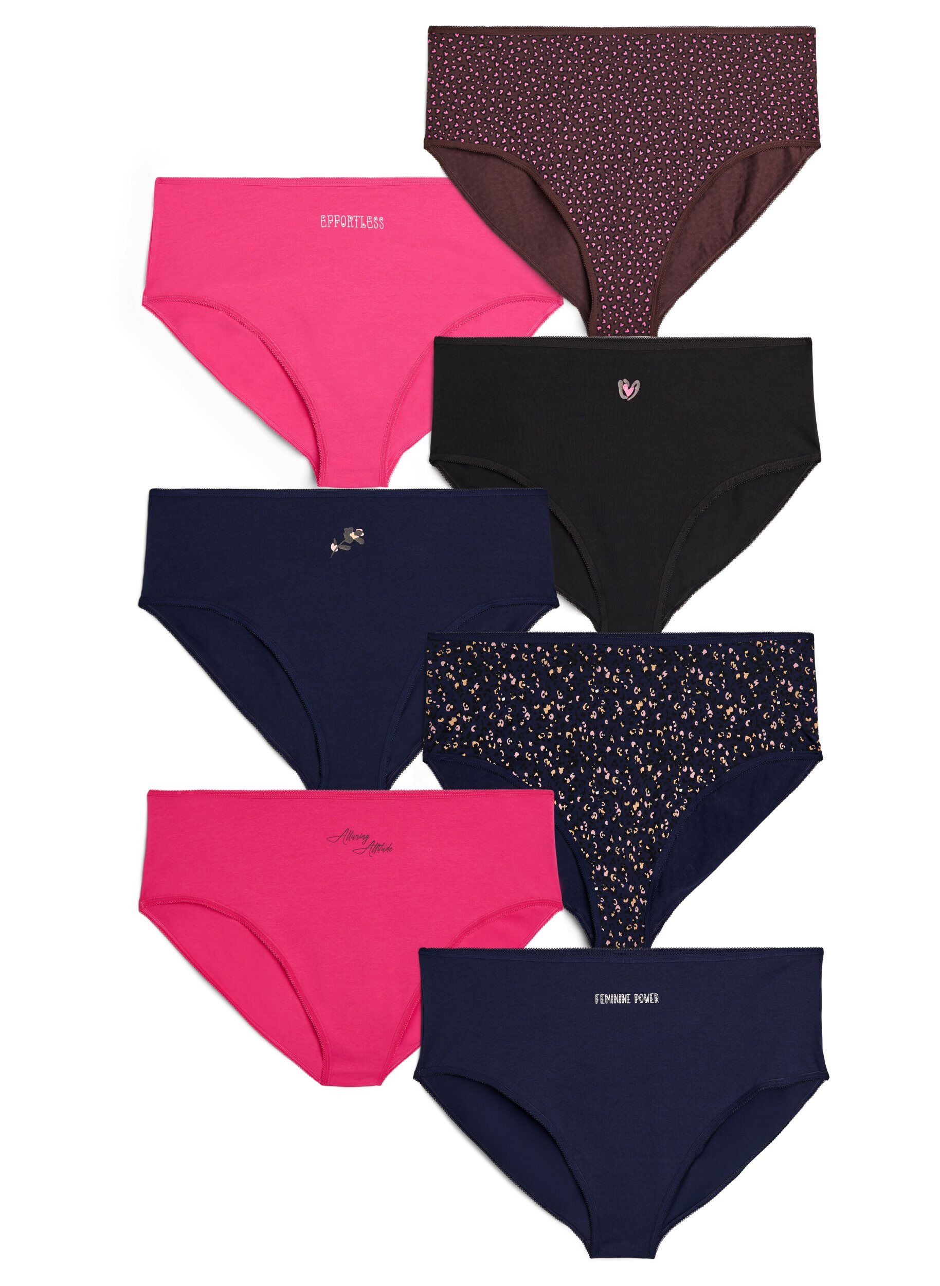 7-pack slip met normale taille