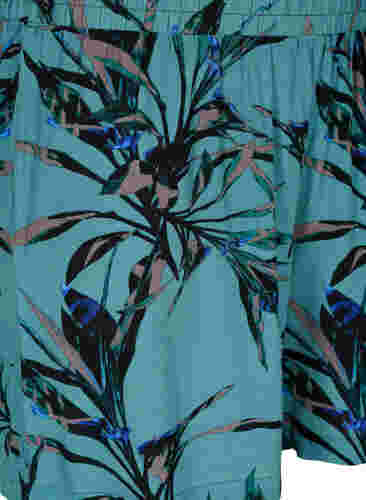 Losse shorts van viscose, Sea Pine Leaf, Packshot image number 2
