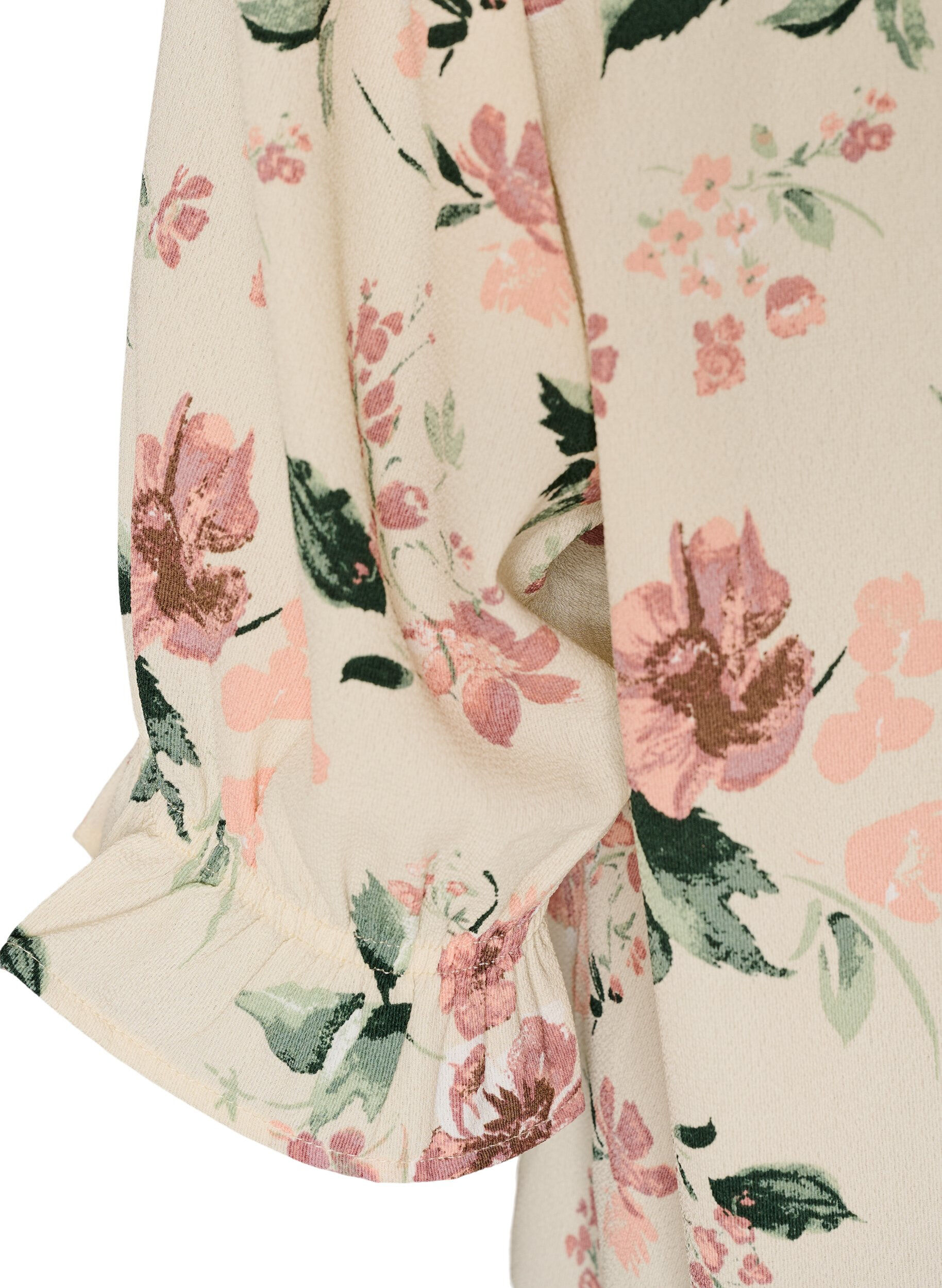 ZizziShirtblouse met 1/2 mouwen, Rood, Packshot image number 3
