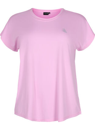 Trainings T-shirt met korte mouwen, Pastel Lavender, Packshot image number 0