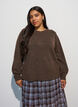 Breisel blouse met knoopdetail, 0890, Model image number 0