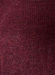 Geribde trui met 3/4 mouwen, Rood, Packshot image number 2