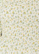 Gebloemde viscose zomerjurk, Wit, Packshot image number 2