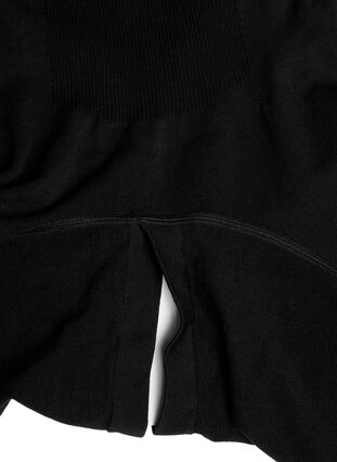 Shapewear bodysuit met opening aan de onderkant, Black, Packshot image number 4