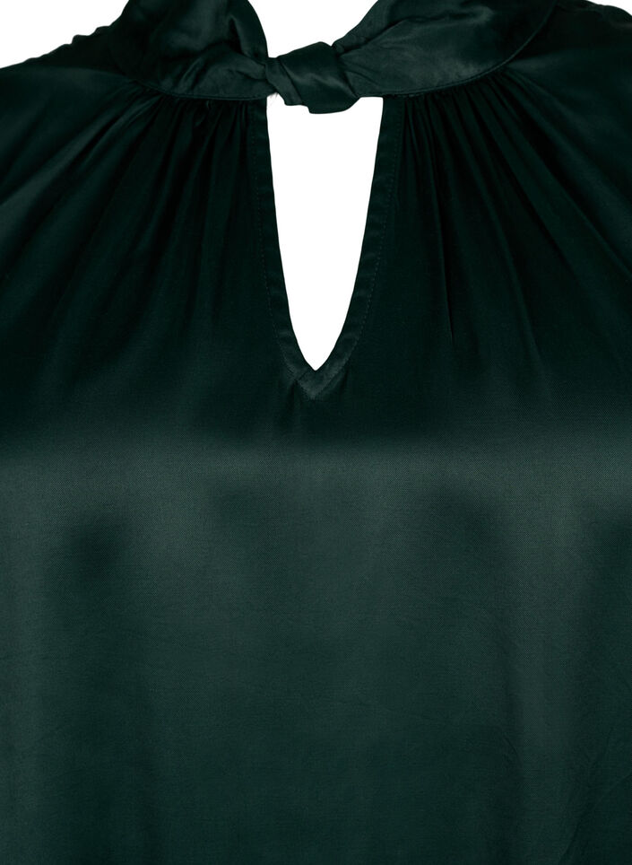 Mouwloze top van viscose met detail, Scarab, Packshot image number 2