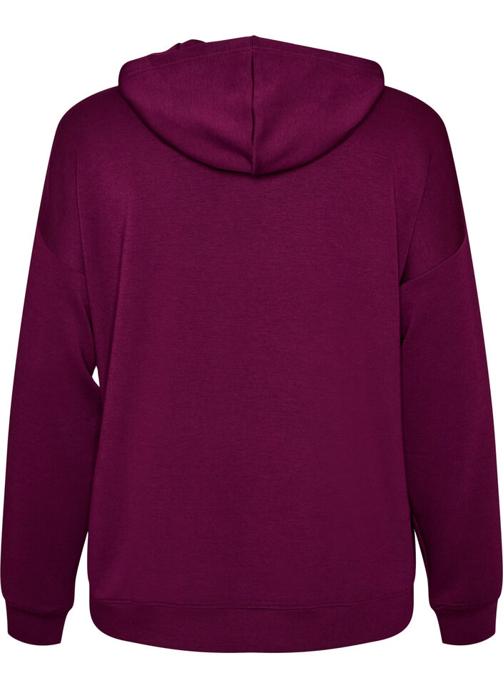 Jersey hoodie, Paars, Packshot image number 1