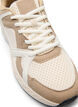 Sportieve sneakers met mesh, Beige, Packshot image number 3