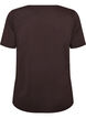 T-shirt met print, Bruin, Packshot image number 1