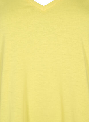 T-shirt met korte mouwen en v-hals, Illuminating, Packshot image number 2