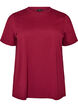 Basic katoenen T-shirt met ronde hals, Rood, Packshot image number 0