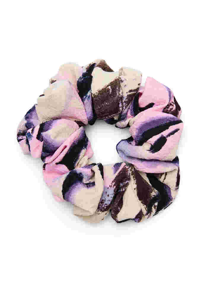 Effen kleur scrunchie, Light Pink AOP, Packshot image number 0
