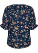 Shirtblouse met 1/2 mouwen, Blauw, Packshot image number 1
