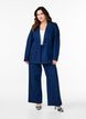 Denim blazer met zakken, Blauw, Model image number 1