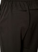 Hoogtailleerde pantalon met rechte pasvorm, Zwart, Packshot image number 3