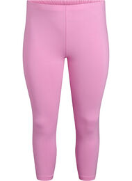 Basic 3/4 legging in viscose, Roze