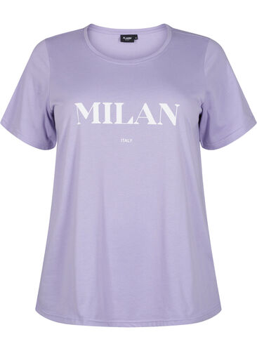 FLASH - T-shirt met motief, Lavender, Packshot image number 0