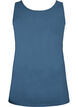 Effen basic top in katoen, Grijs, Packshot image number 1