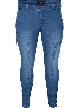 Sanna-jeans, Blue denim, Packshot image number 0
