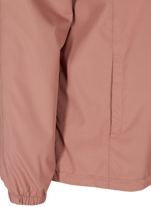Korte jas met ritssluiting en capuchon, Burlwood, Packshot image number 3