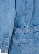 Jumpsuit van denim met lange mouwen, Light Blue Denim, Packshot image number 4