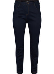 Slim fit Emily jeans met normale taille, Blauw