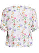 Bloemenblouse met smok, Roze, Packshot image number 1