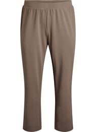 FLASH - Broek met rechte pasvorm, Beige