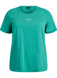 FLASH - T-shirt met motief, Groen