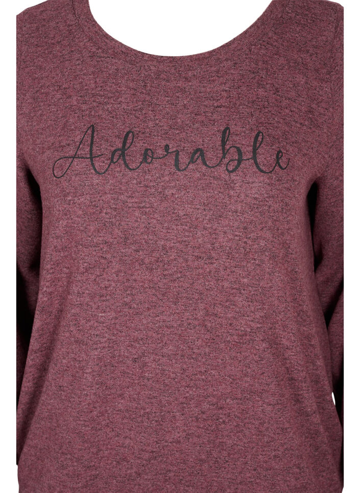 Gemêleerde top in viscosemix, Port Royal Mel, Packshot image number 2