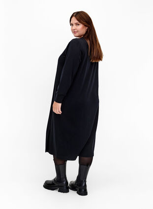 PrinStory Damespulloverjurk met lange mouwen, halve ritssluiting, V-hals, sweatshirtjurk met zijzakken, Karamel, XL PrinStory Damespulloverjurk met lange mouwen, halve ritssluiting, V-hals, sweatshirtjurk met zijzakken, Karamel, XL