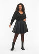 Gebreide blouse van viscose met glitter, Black w. DTM Lurex, Model image number 3