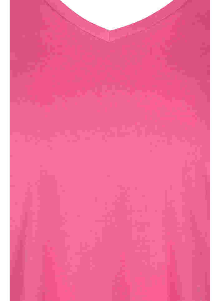 Basic t-shirt, Fandango Pink, Packshot image number 2