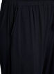 Losse nachtbroek in viscose jersey met zakken, Zwart, Packshot image number 2