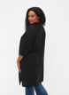 Lang overhemd met 3/4-mouwen van lyocell (TENCEL™), Black, Model image number 1