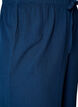 Losse pyjamabroek van katoenen mousseline, Blauw, Packshot image number 3