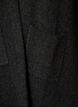 Lang vest met zakken, Zwart, Packshot image number 3