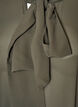Blouse met striklint en ruches, Grijs, Packshot image number 2