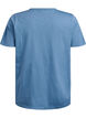 FLASH - T-shirt met knoopdetail, Blauw, Packshot image number 1