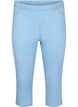 Driekwart broek in katoenmix, Light blue denim, Packshot image number 0