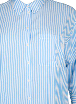 Lang gestreept shirt met 3/4 mouwen, Marina W. Stripe, Packshot image number 2