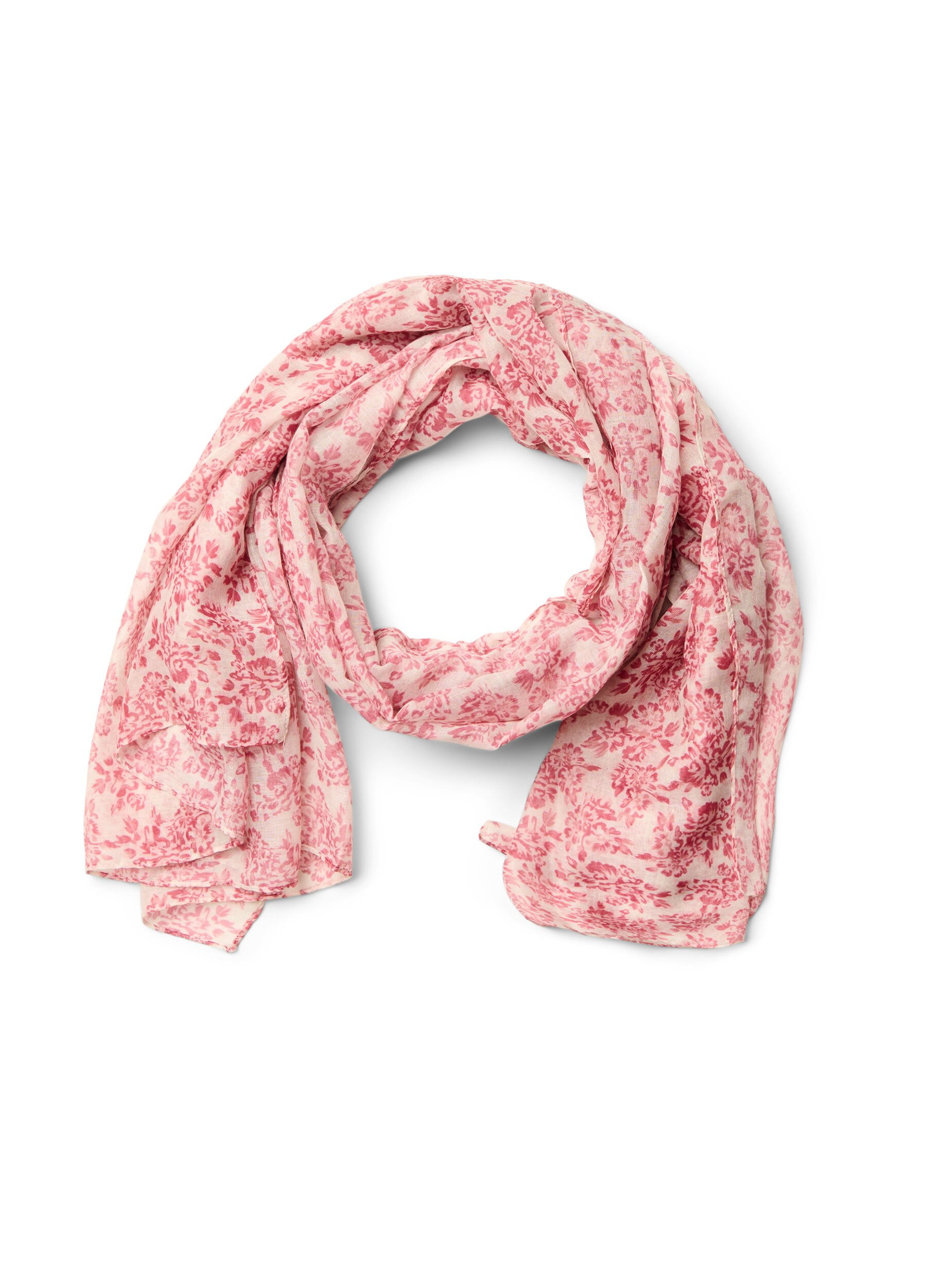 Zizzi Lange sjaal met bloemenpatroon, , Packshot image number 0