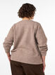 Cardigan met knoopsluitingen, Beige, Model image number 2