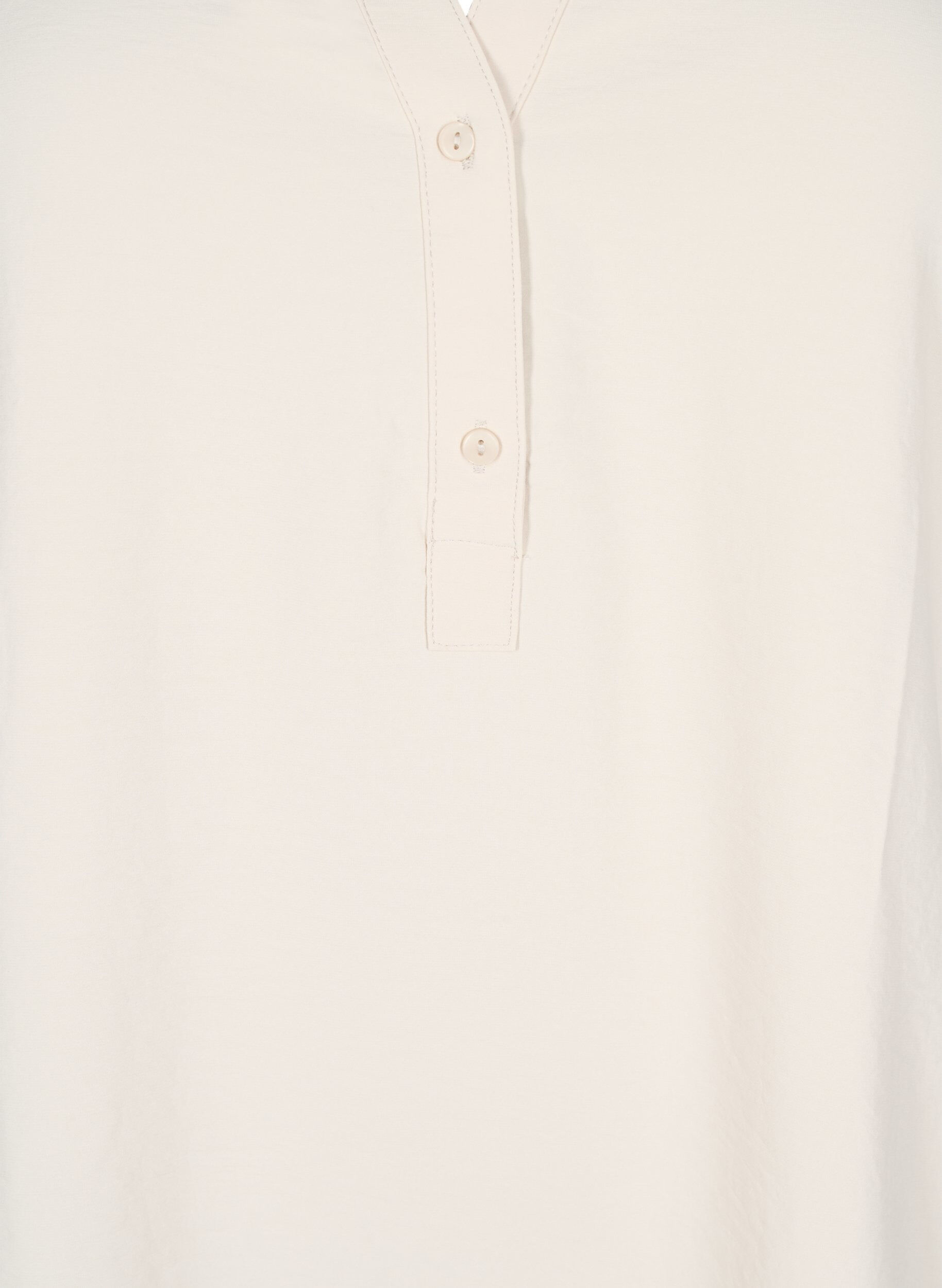 Zizzi FLASH - Blouse met lange mouwen, Beige, Packshot image number 2