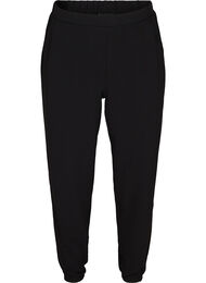 Losse broek met zakken, Black