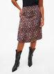 Rok met luipaardprint en splitten, Leopard AOP, Model image number 2